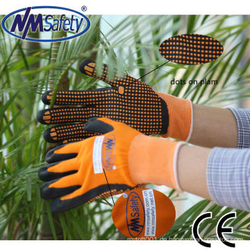 NMSAFETY Bulk Nitril punktierte Handschuhe arbeiten Konstruktion